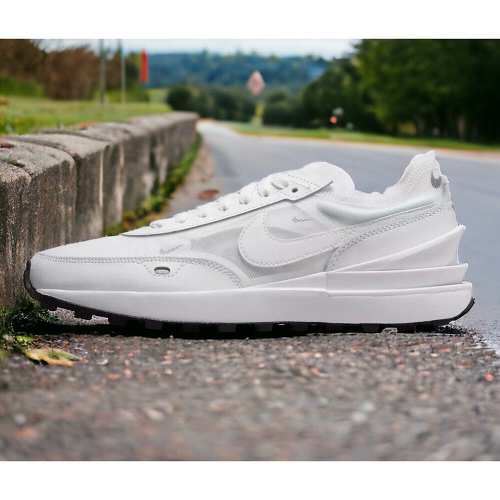 NIKE Waffle One Crispy Summit White Rare DC2533 Womens Size 10 NEW Fast Shipping - Picture 4 of 14